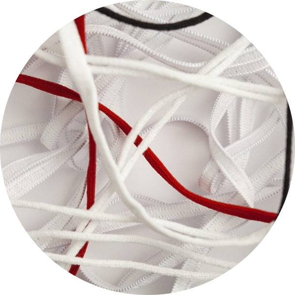 Шнур вязанный эластичный