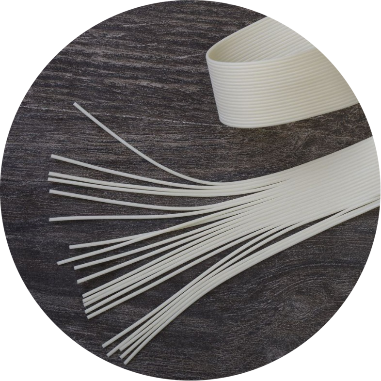 Нить латексная в ленте