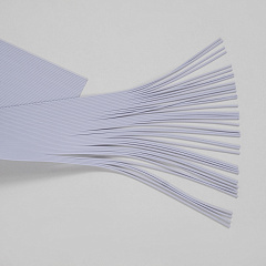 Нить латексная в ленте № 42, 0,6 мм белый